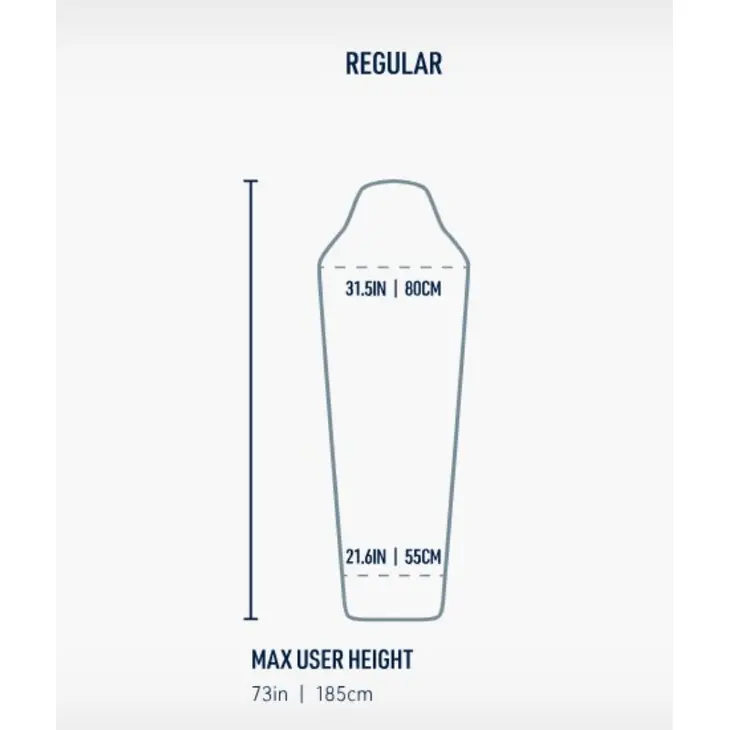 Lençol de saco-cama Reactor Midweight – Sea to Summit