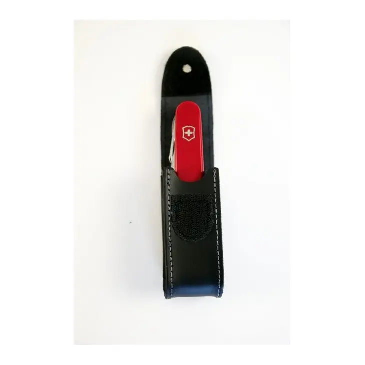 Bolsa de couro para canivete suíço Victorinox 91 mm
