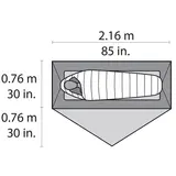 Tenda leve de caminhada Hubba NX – MSR