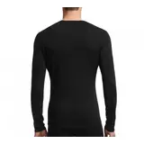 Maglietta da uomo Merino 200 Oasis LS Crewe – Icebreaker – NERO