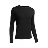 Maglietta da uomo Merino 200 Oasis LS Crewe – Icebreaker – NERO